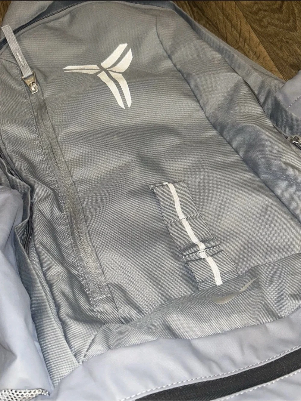Nike Gray Men's Performance Backpack with Kobe Logo